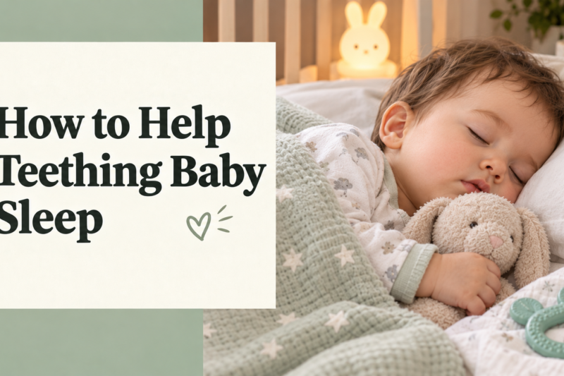 How to Help a Teething Baby Sleep: A Complete Guide for Exhausted Parents