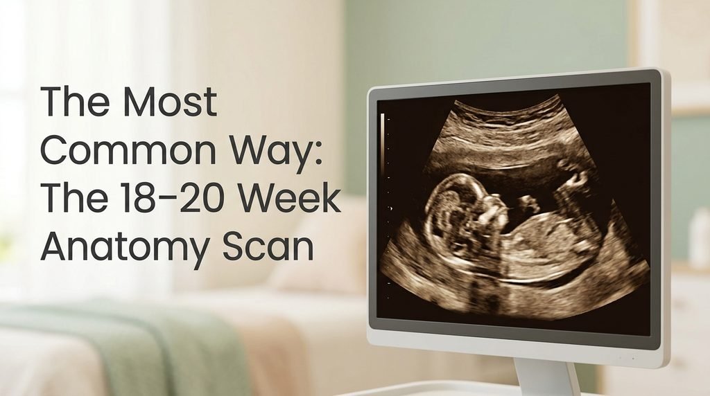 The Most Common Way: The 18–20 Week Anatomy Scan