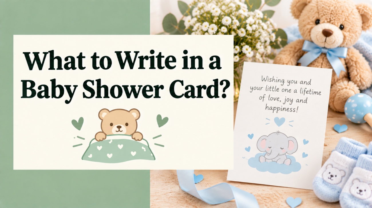What to Write in a Baby Shower Card