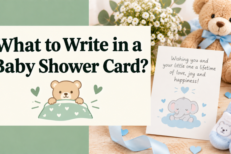 What to Write in a Baby Shower Card: Ideas & Etiquette