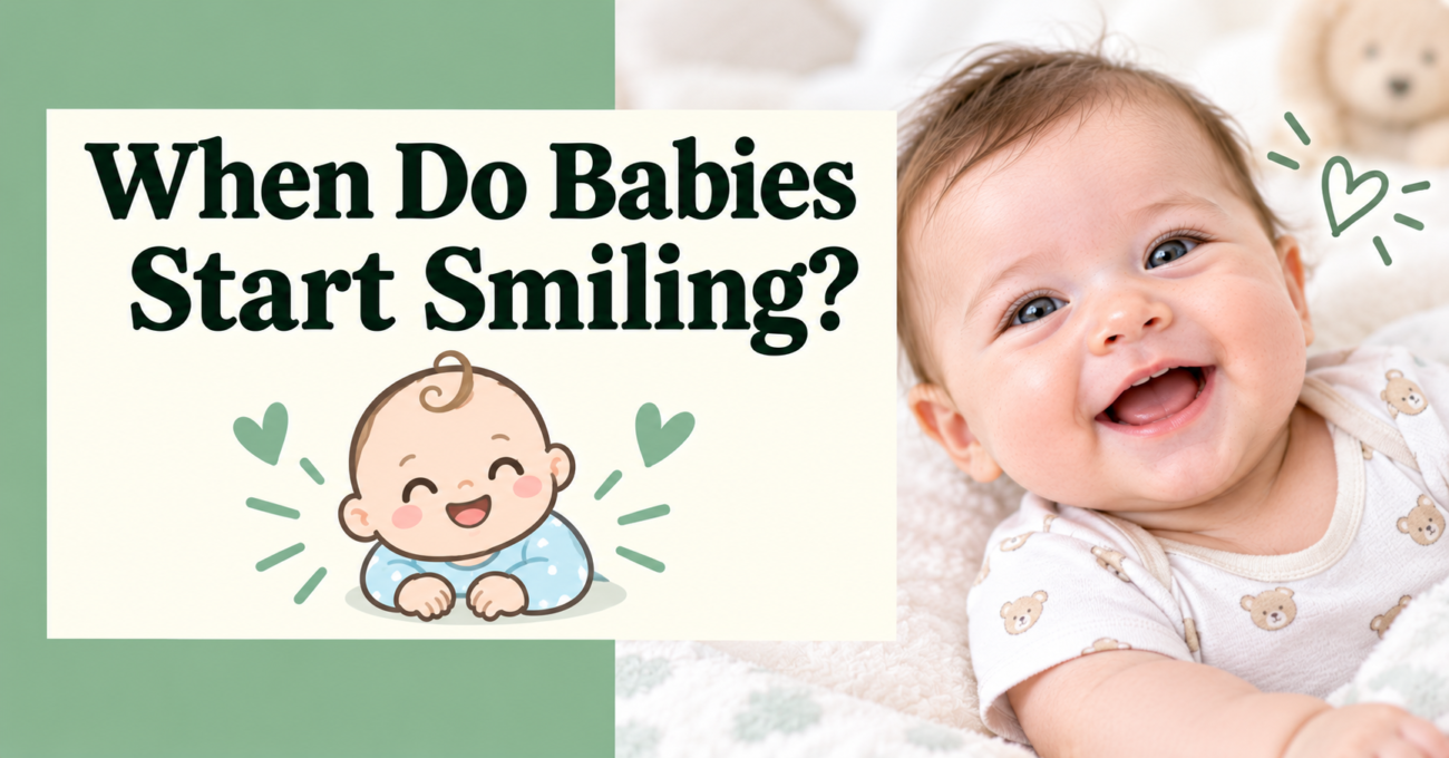 When Do Babies Start Smiling