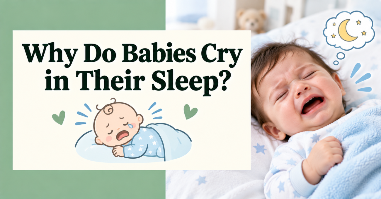 Why Do Babies Cry in Their Sleep