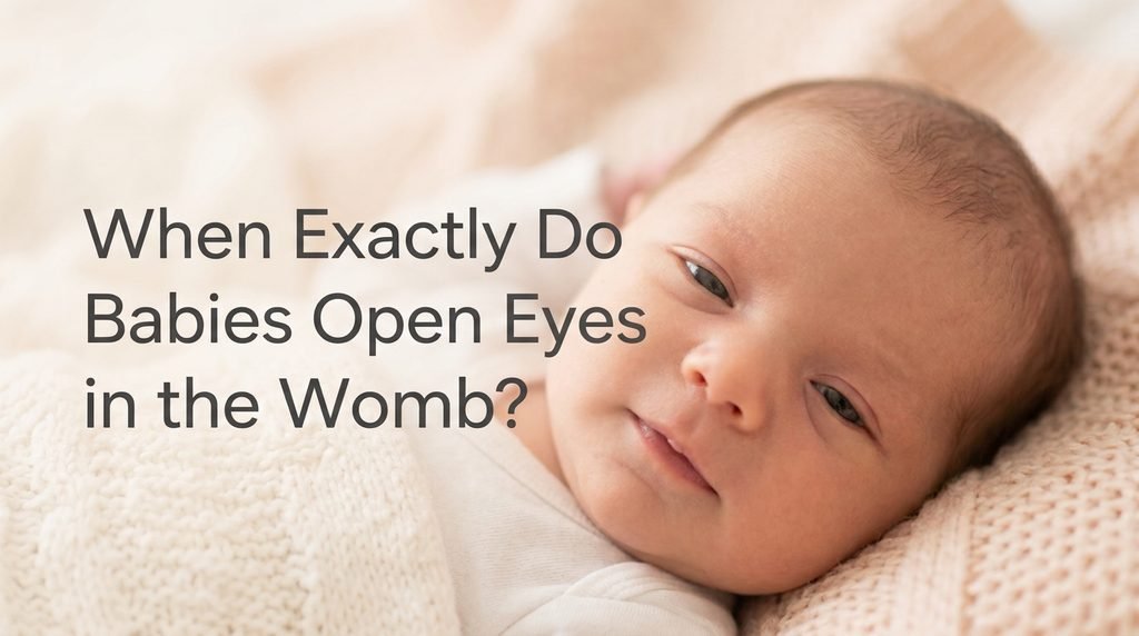 When Exactly Do Babies Open Their Eyes in the Womb?