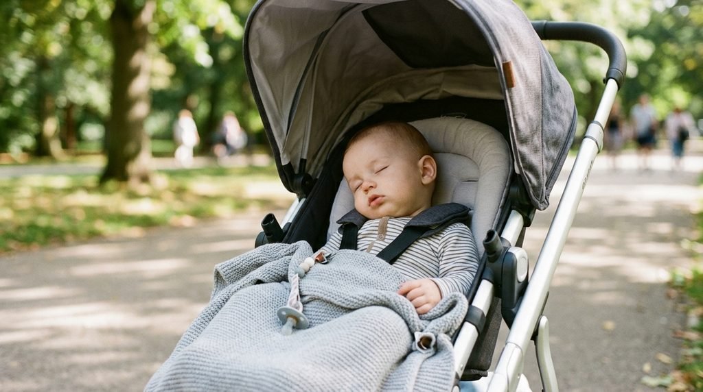 Can Baby Sleep in a Stroller
