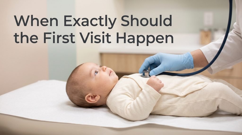 When Exactly Should the First Visit Happen