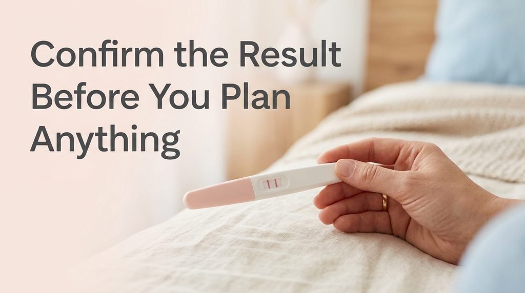 Confirm the Result Before You Plan Anything