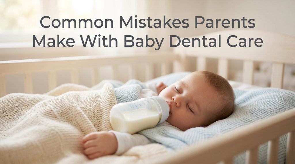 Common Mistakes Parents Make With Baby Dental Care