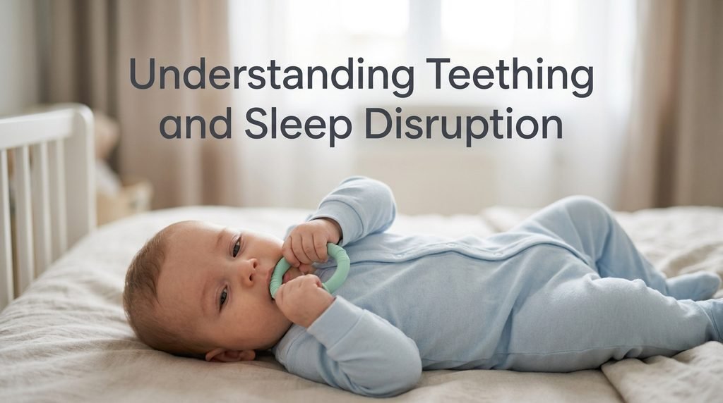 how to help a teething baby sleep  