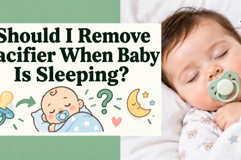 Should I Remove Pacifier When Baby Is Sleeping?  5 Safe Tips