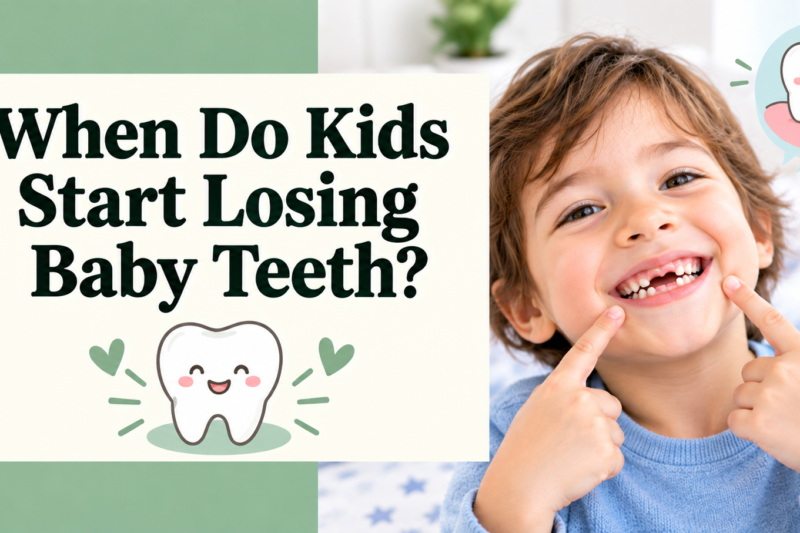 When Do Kids Start Losing Baby Teeth? Age & Order Guide