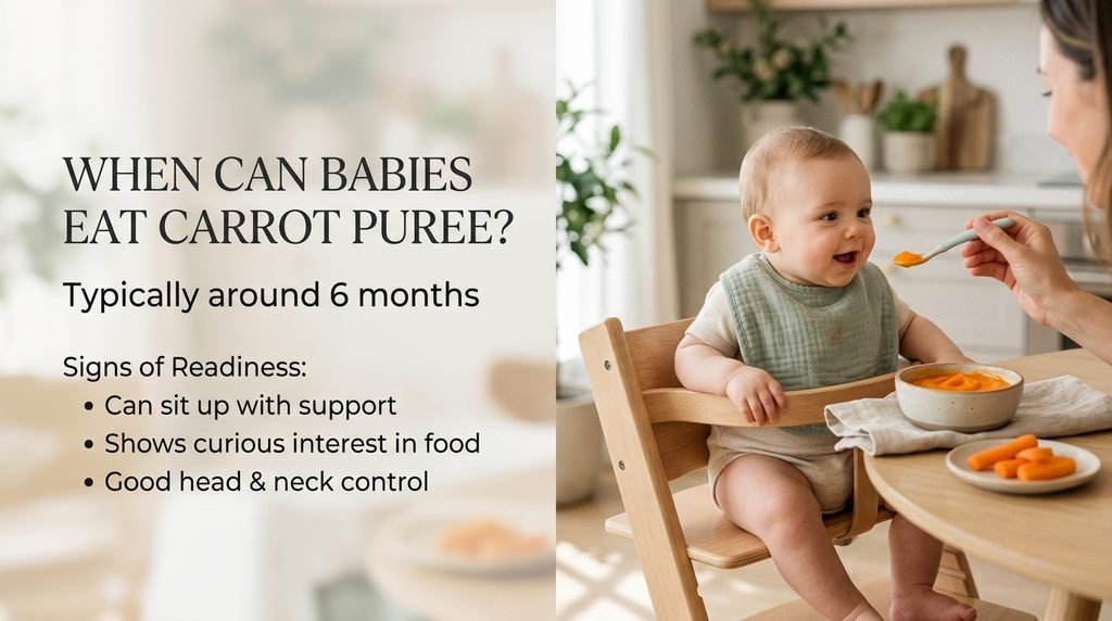 When Can Babies Eat Carrot Puree