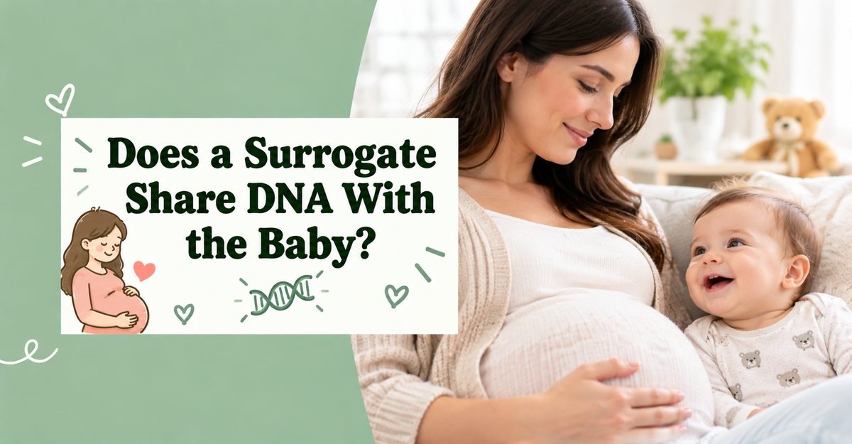 Does a Surrogate Share DNA With the Baby